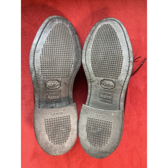 Bates Vibram Black Oxford Dress Shoes • High Gloss Military Uniform (Men's 9D) - Picture 7 of 7